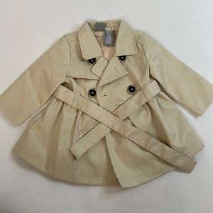 Baby trench coat